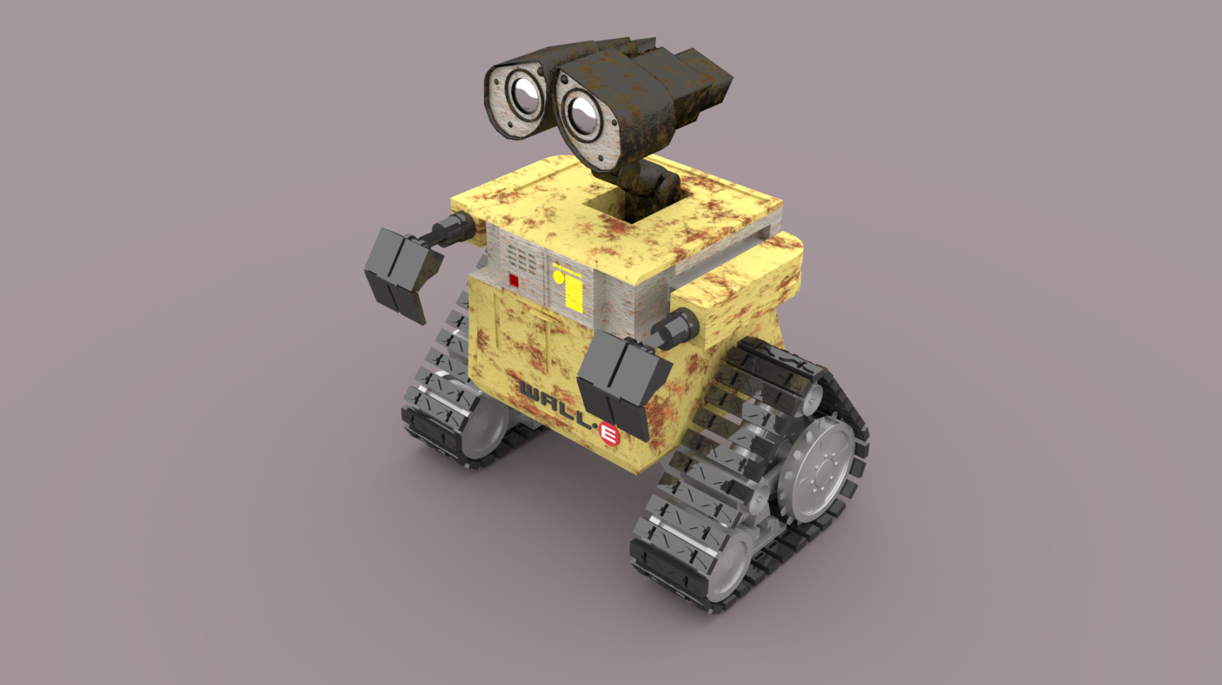 模型下载：机器人总动员Wall-E