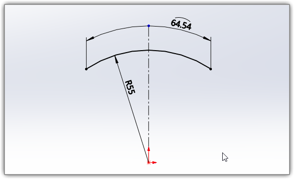 你会用Solidworks标注圆弧的长度吗？