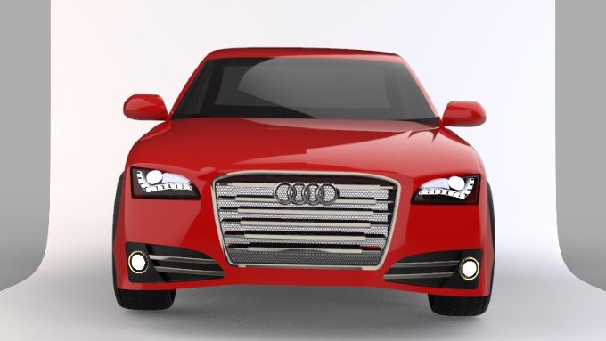 模型下载: Audi 奥迪A8