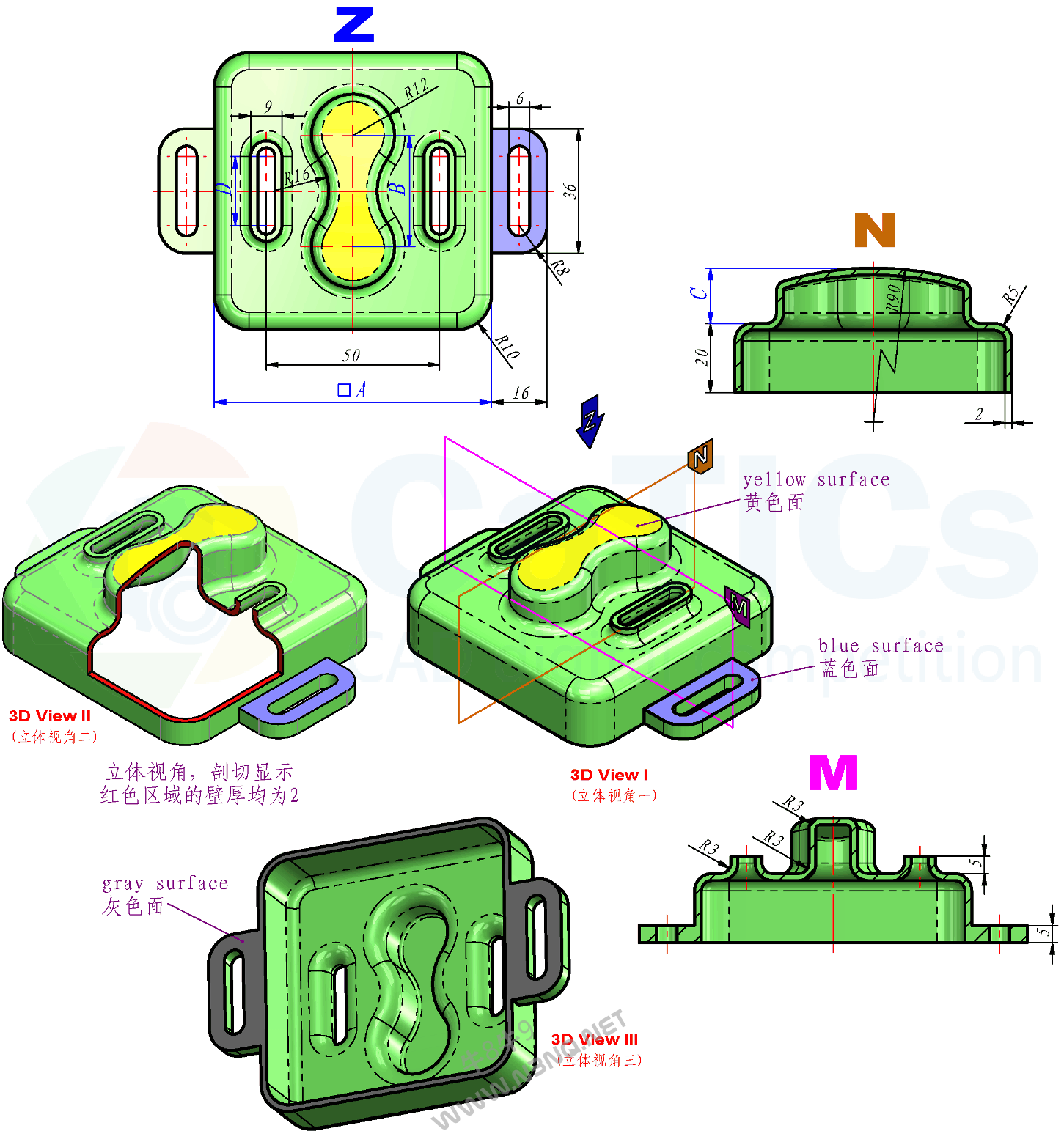 CaTICs 3D19-TK15 题目和答案