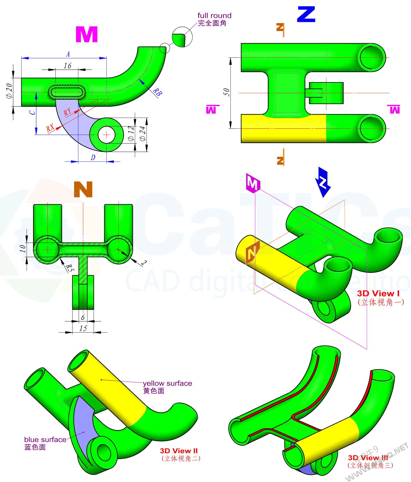 CaTICs 3D19-TK16 题目和答案