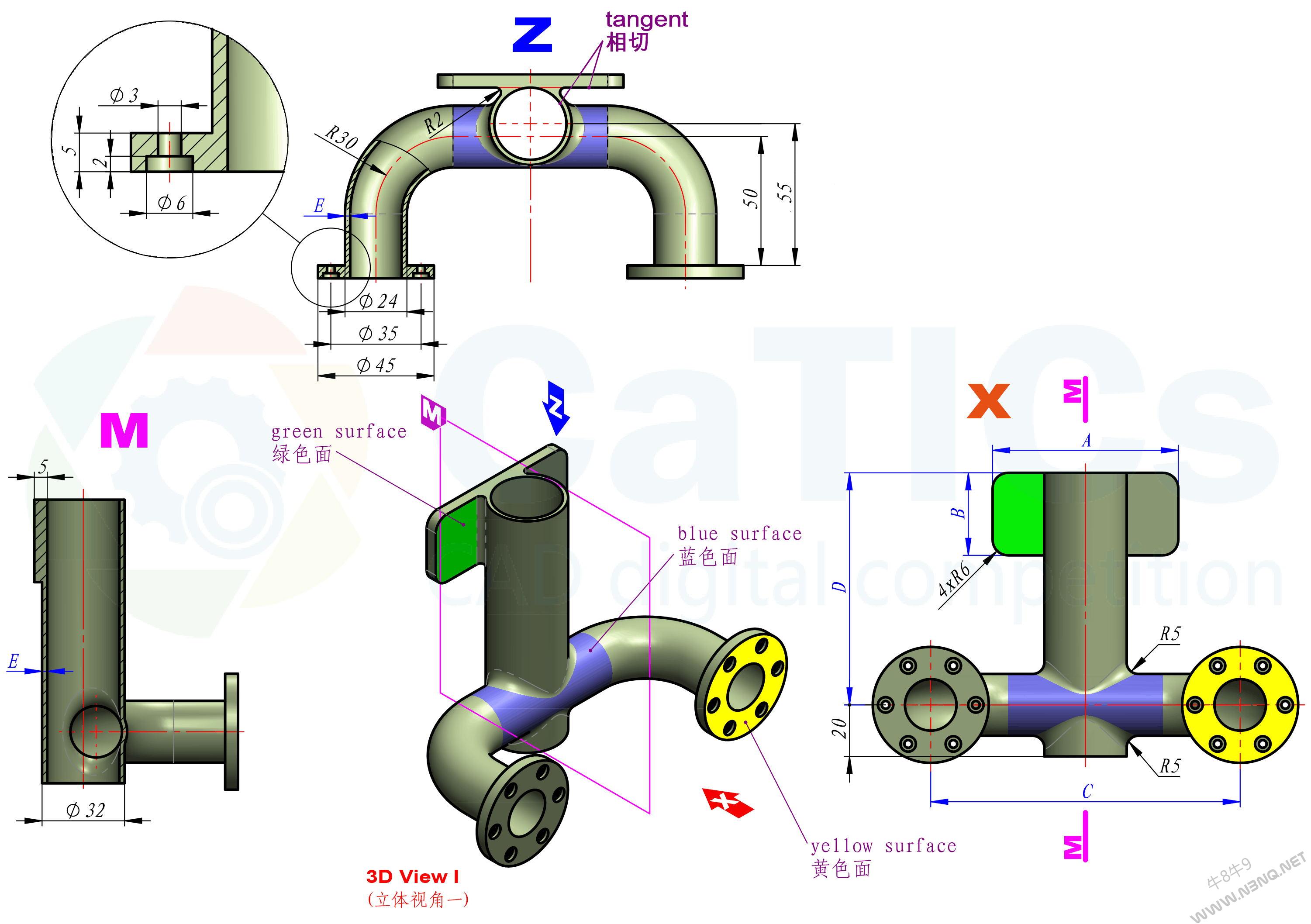 CaTICs 3D19-TK18 题目和答案