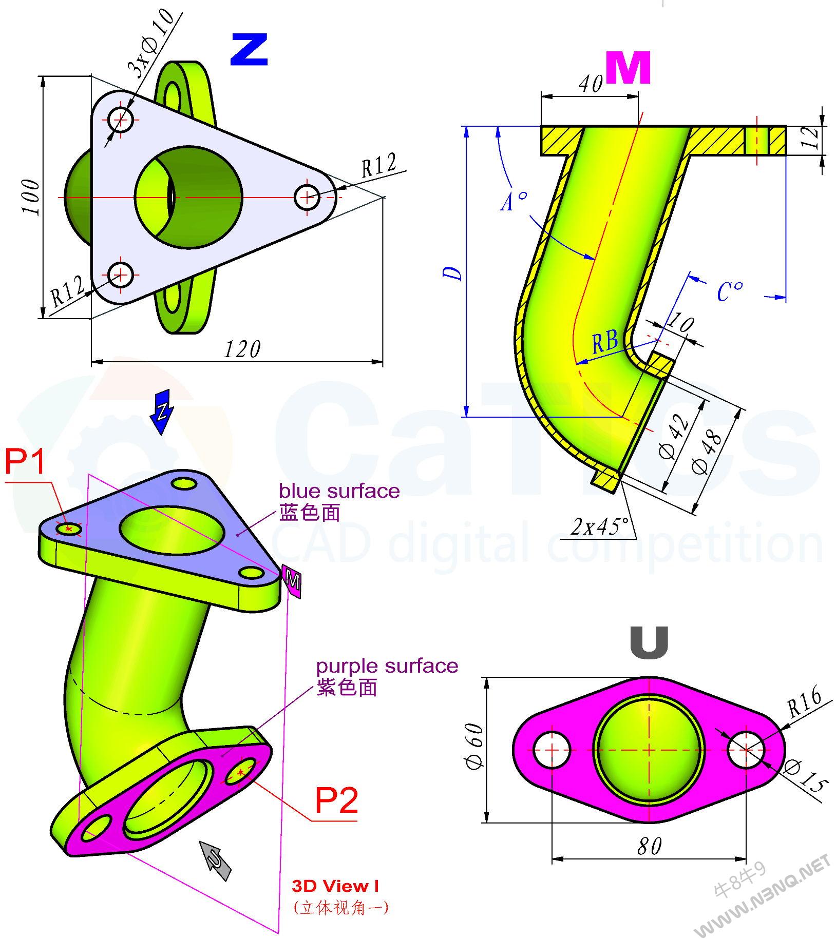 CaTICs 3D19-TK19 题目和答案