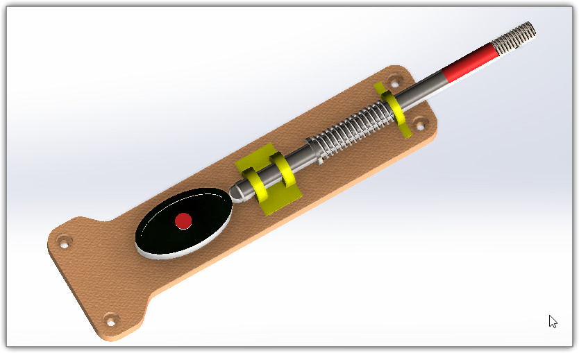用Solidworks做一个凸轮往复运动演示