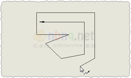 在Solidworks工程图中添加任意箭头