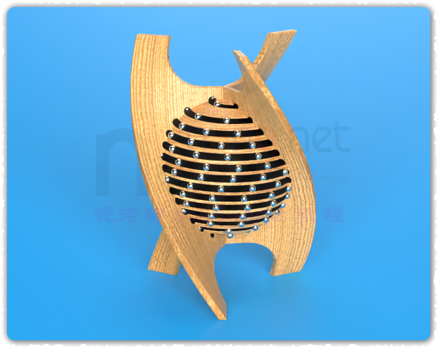 Solidworks画一个益智玩具
