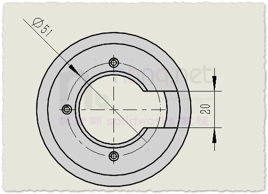 SolidWorks如何将直径尺寸转换为线性尺寸？