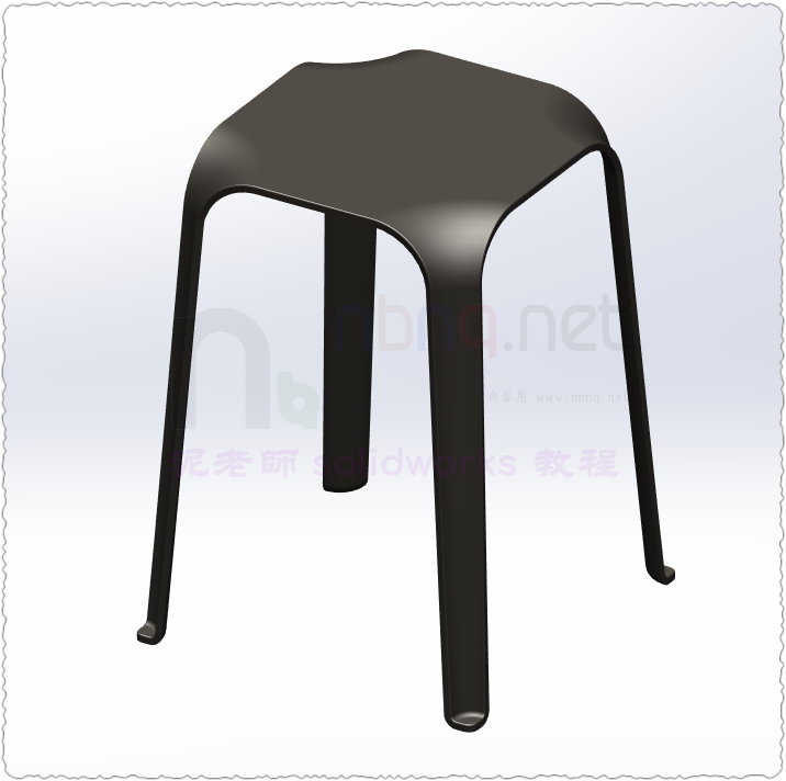 你知道向内凹的圆角怎么画吗？Solidworks